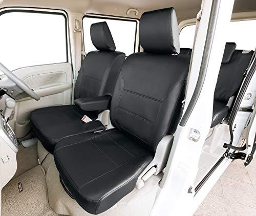 ボンフォーム(BONFORM) シートカバー ソフトレザーR M4-47エブリイワゴン 専用2列車 M4-47エブリイワゴン ブラック 4497-13BK|ECプライム