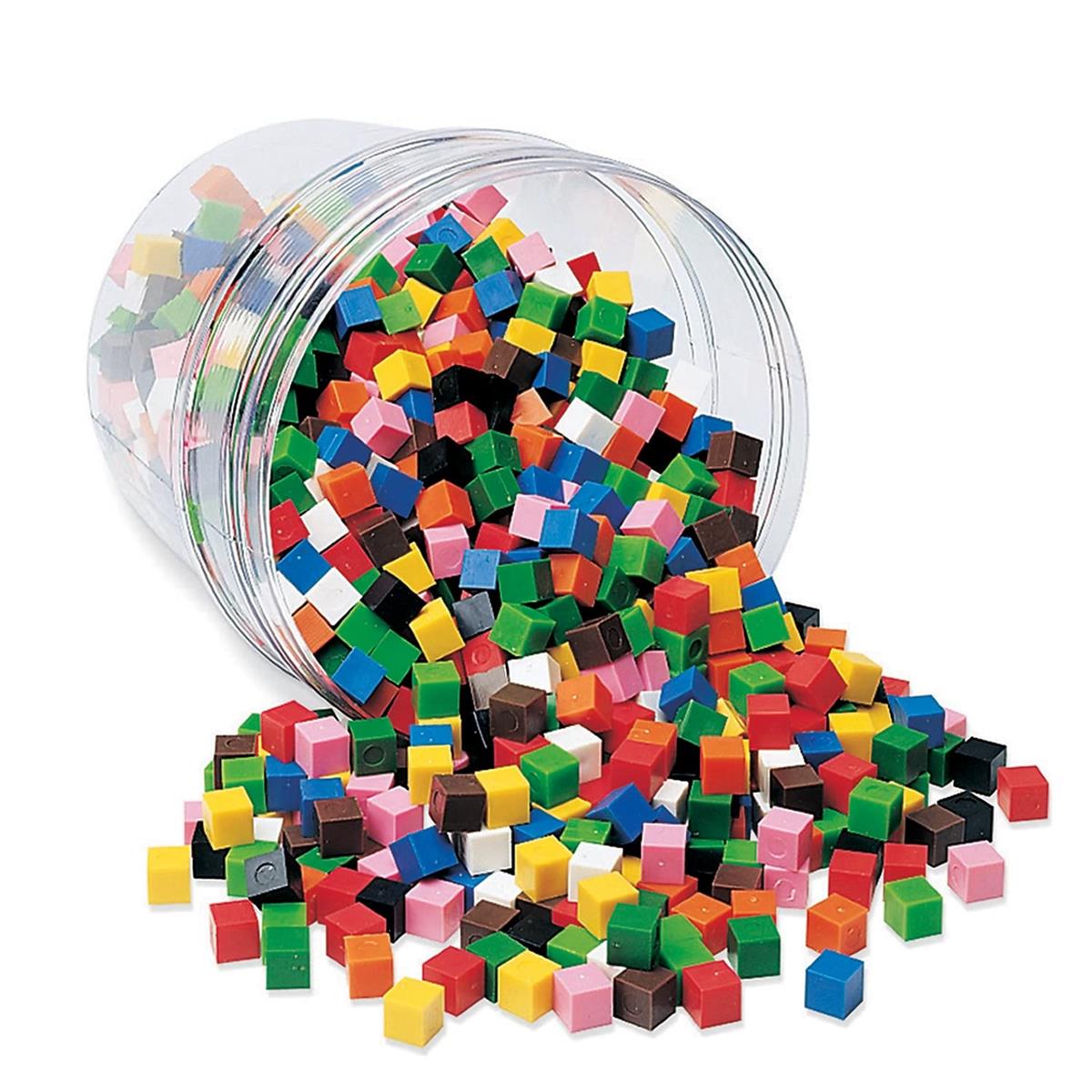 ラーニング リソーシーズ Centimeter Cubes， Set of 1000 1糎正六面体 1000個書き割り LER 2089