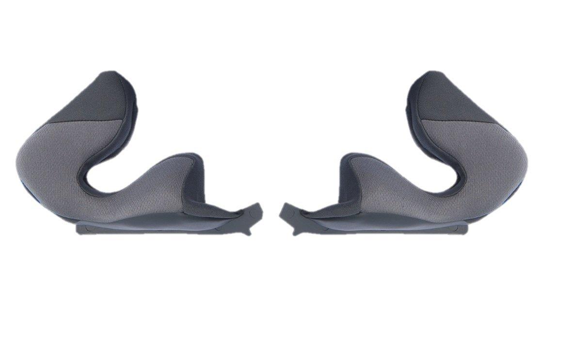 オージーケーカブト(OGK KABUTO) EXCEEDチークパットセット ダークグレー オプション(20mm) 578077