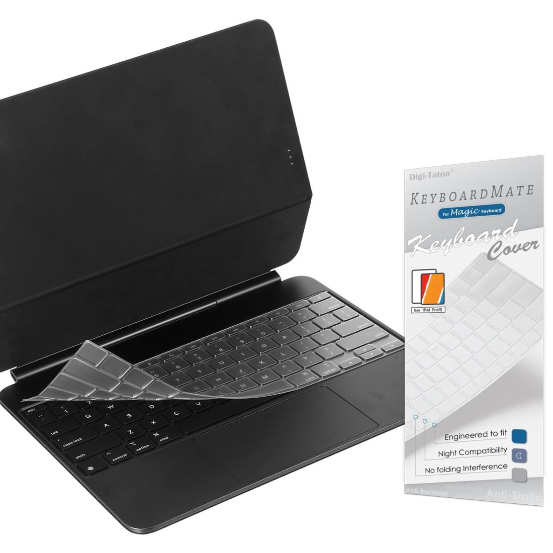 iPad M3 Air 13インチ向け　スマートキーボードフォリオUS配列 13インチiPad Air（M2）用Magic Keyboard - 英語（US