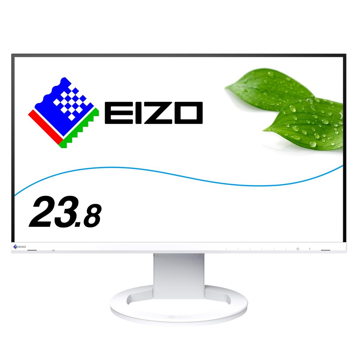 EIZO バックオフ ィス向けデイジーチェーン対応モニター | FlexScan EV2490-WT | 23.8型フルHD・USB Type-C(70W給電)・スタンド可動・ホワイト|ECプライム