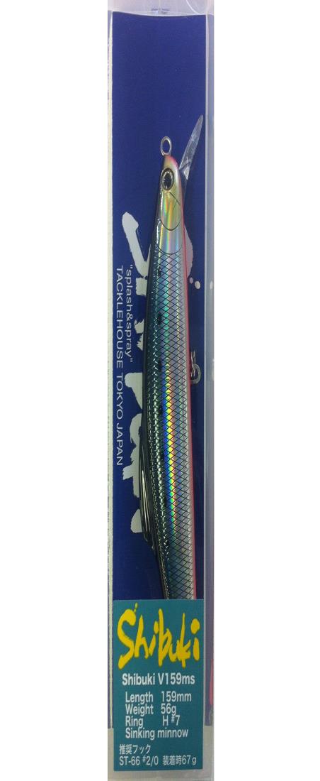 タックルハウス(Tacklehouse) ミノー シブキ ms 159mm 56g イワシHG/レッドベリー #06 V159ms ルアー