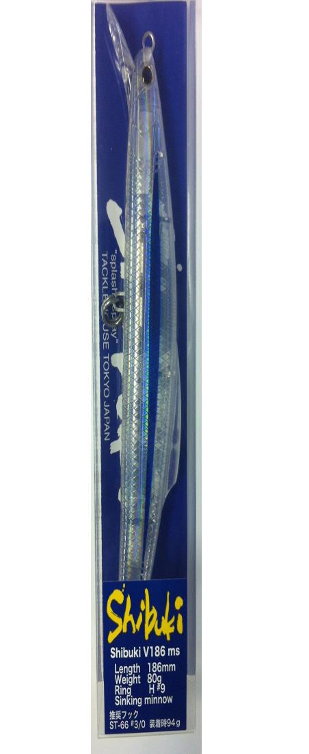 タックルハウス(TackleHouse) ミノー シブキ ms 186mm 80g ク リアトビウオCHG #09 V186ms ルアー