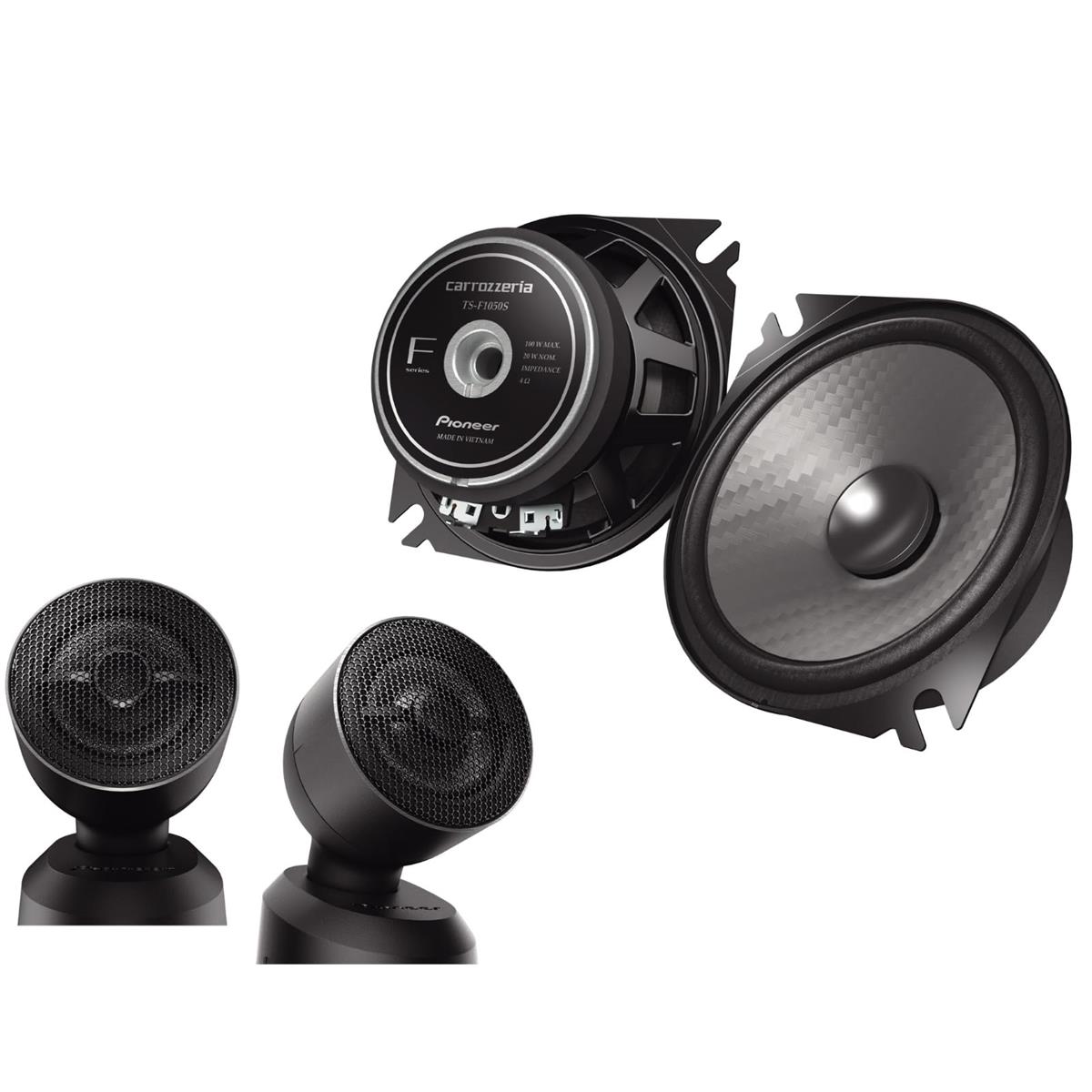 Pioneer 金棒引き TS-F1050S 10糎 カスタム相応う セパレート 2通い路 ハイレゾ相応う カロッツェリア