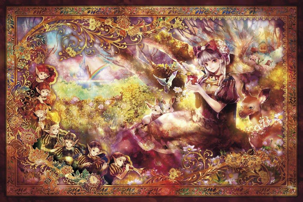 ジグソーパズル　バーナデット・ワッツ　親指姫　　500P 未開封 楽天市場】1000ピースジグソーパズル 親指姫物語（しいたけ