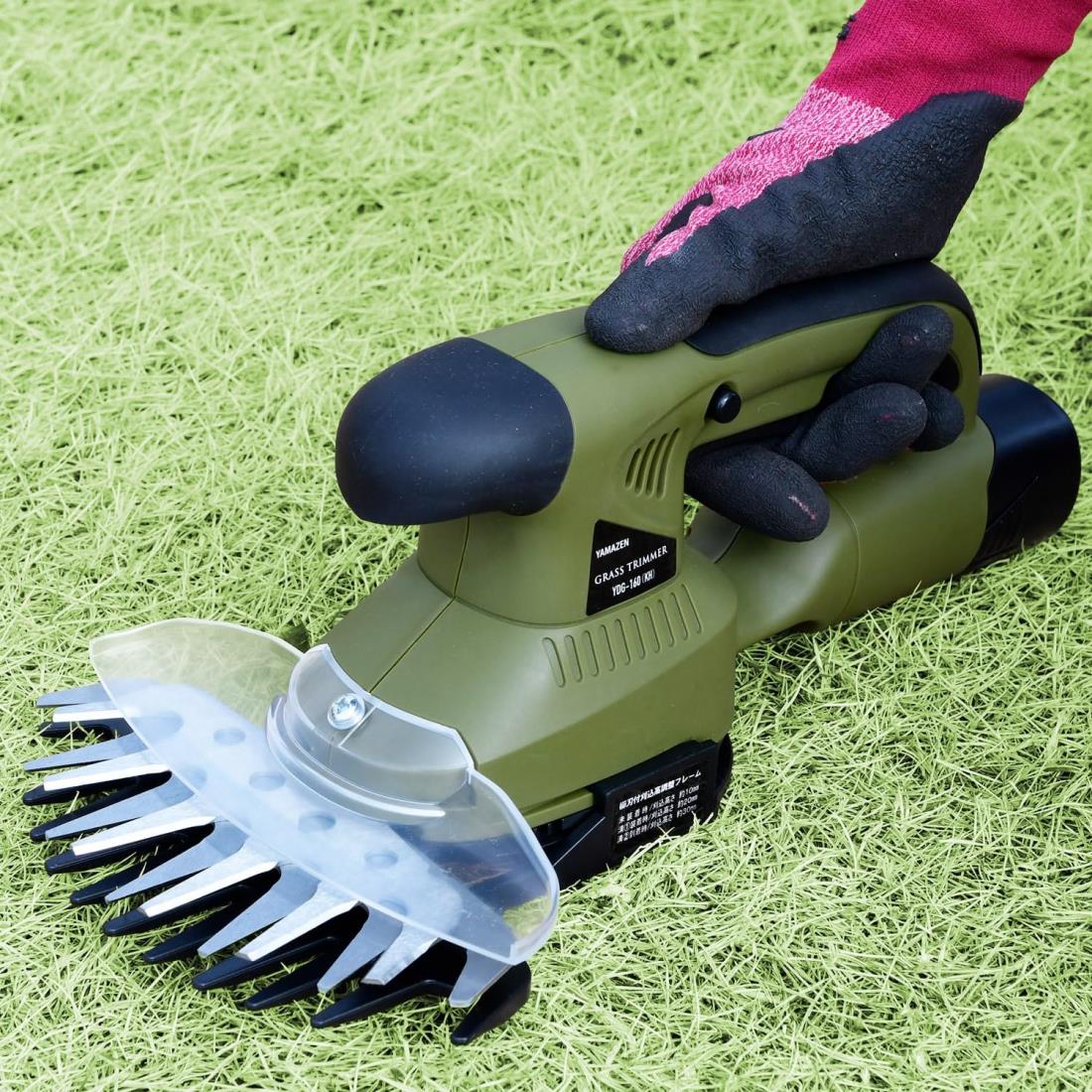 楽天市場】充電芝生バリカン 160mm DDG-160 本体 DCM : DCM