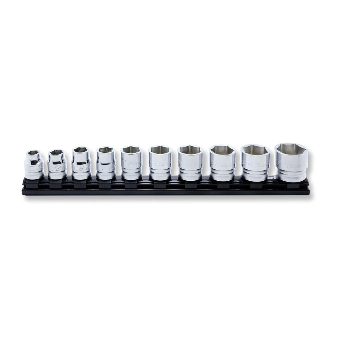 Ko-ken(コーケン) Z-EAL 六角ソケットレールセット 差込角 12.7mm (1/2インチ) 10個組 RS4400MZ/10|ECプライム