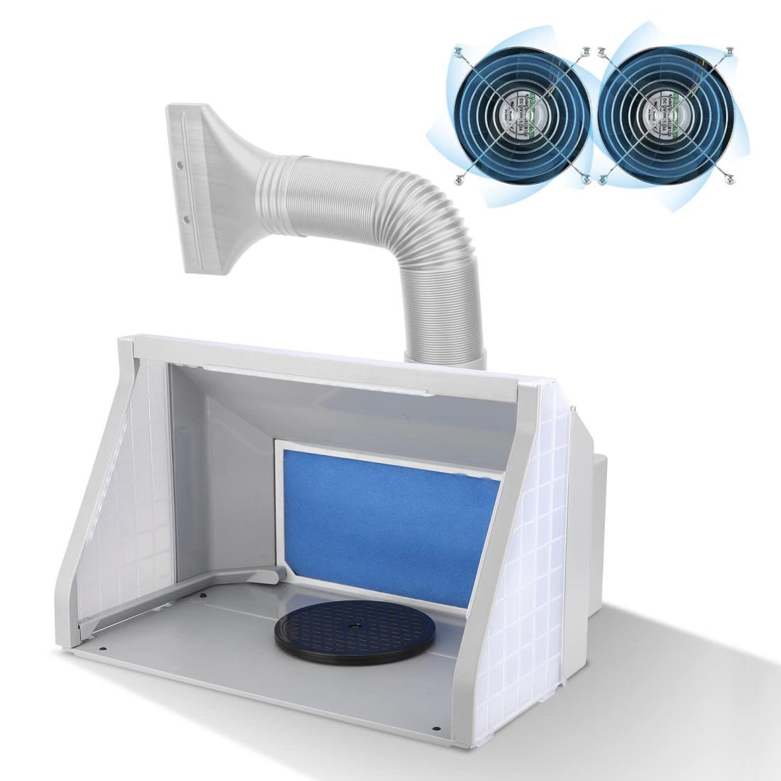 楽天市場】Anesty 塗装ブース スプレーブース 2基フアン LED照明 明る