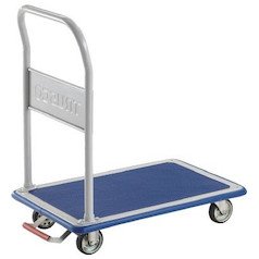 TRUSCO(トラスコ) ドンキーカート 固定式810×510 ピン式固定車S付 202NKB 台車 折りたたみ 軽量 24,746円