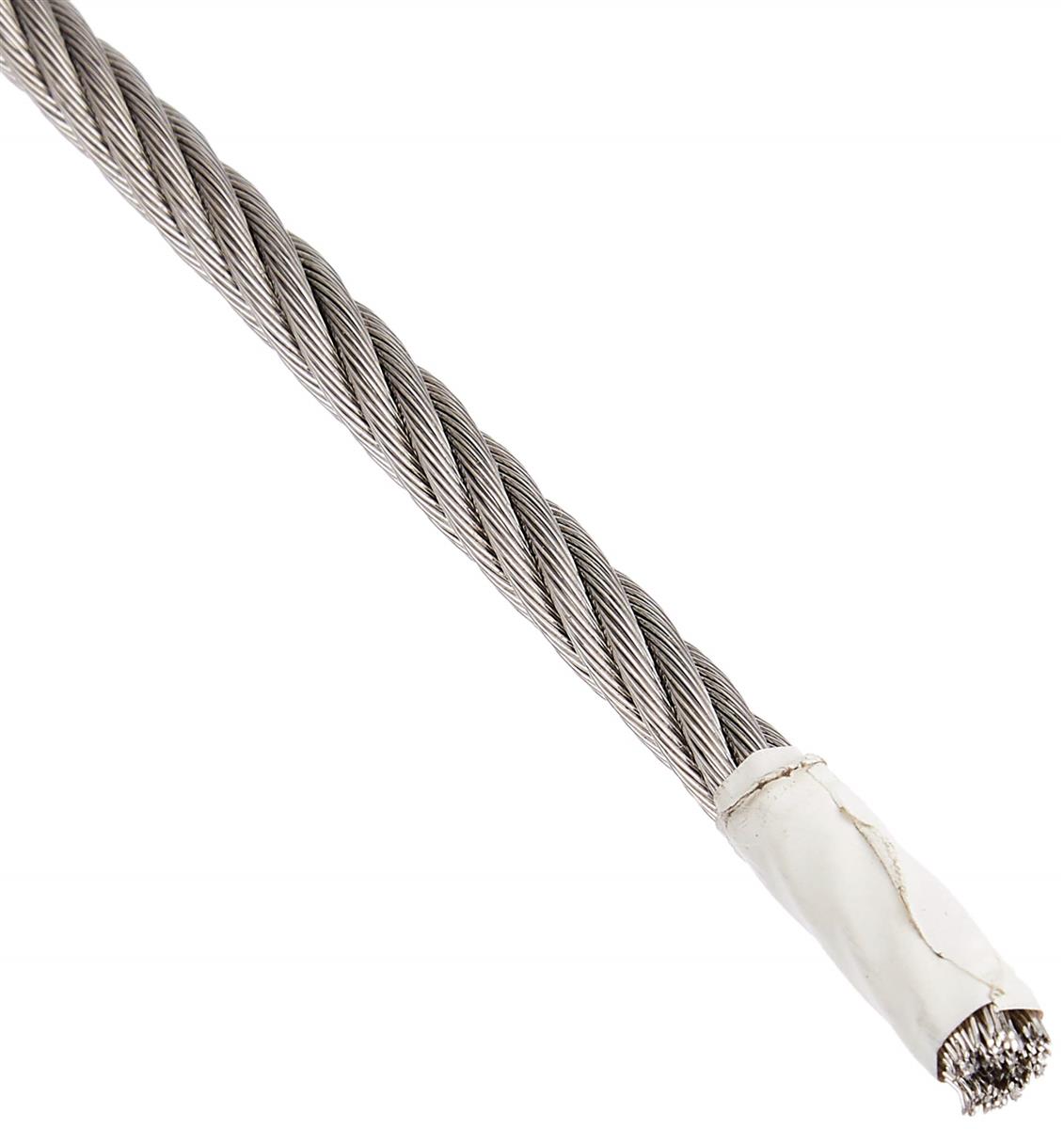 TRUSCO(トラスコ) ステンレスワイヤロープ Φ5.0mm×50m CWS-5S50