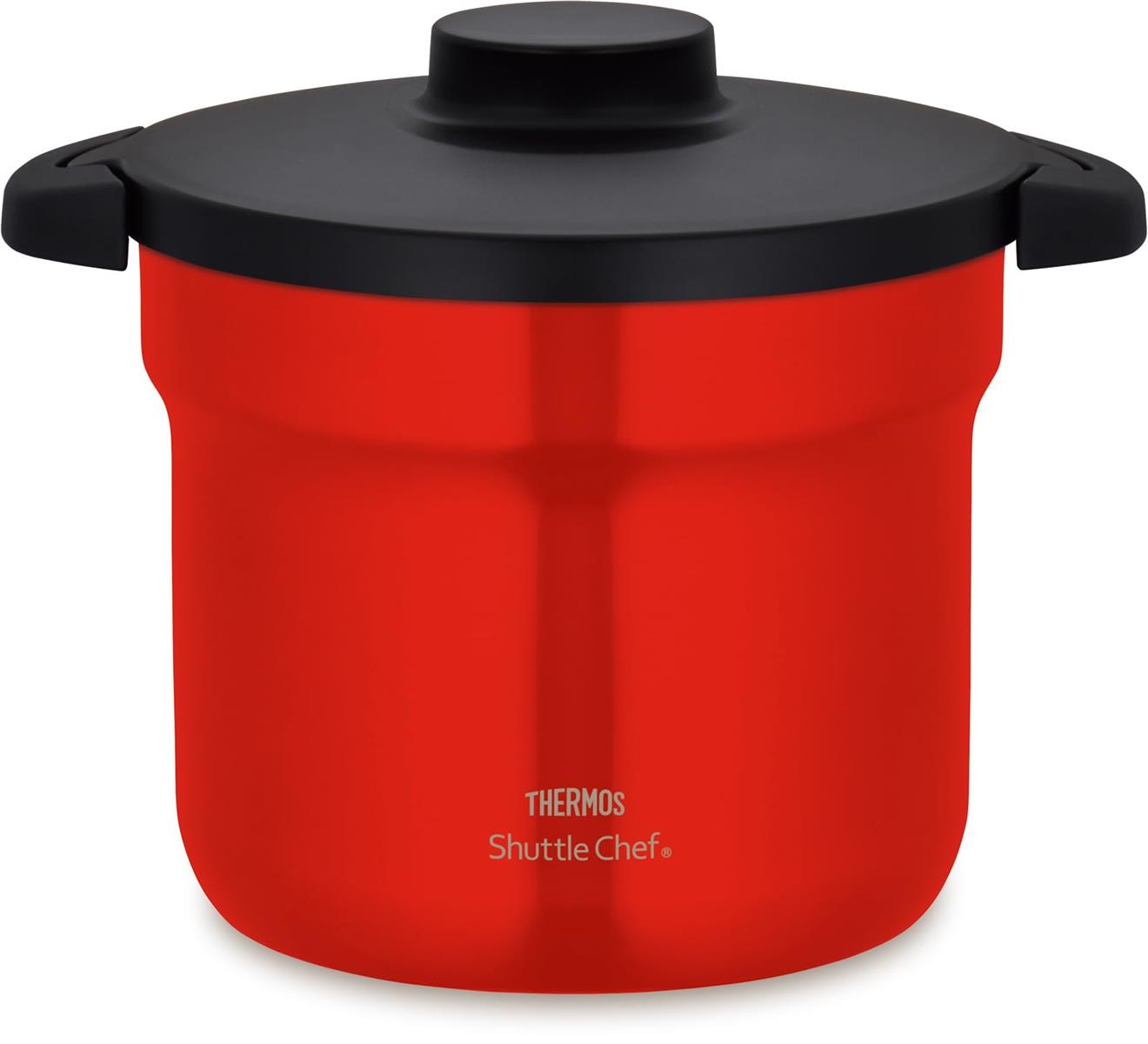 サーモス 無意味さ保温膳立て器 シャトル料理人 4.3L (4~6人用) アーバンレッド セラプロテクトコート KBJ-4502 UR