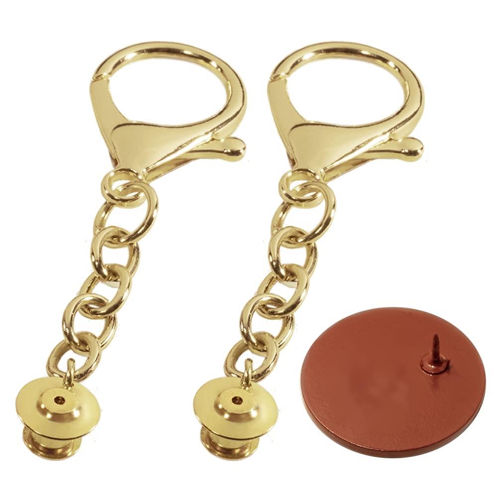 楽天市場】YUYAKESHI バッジ パーツ バッジ用 ピンバッジ 針径1mm