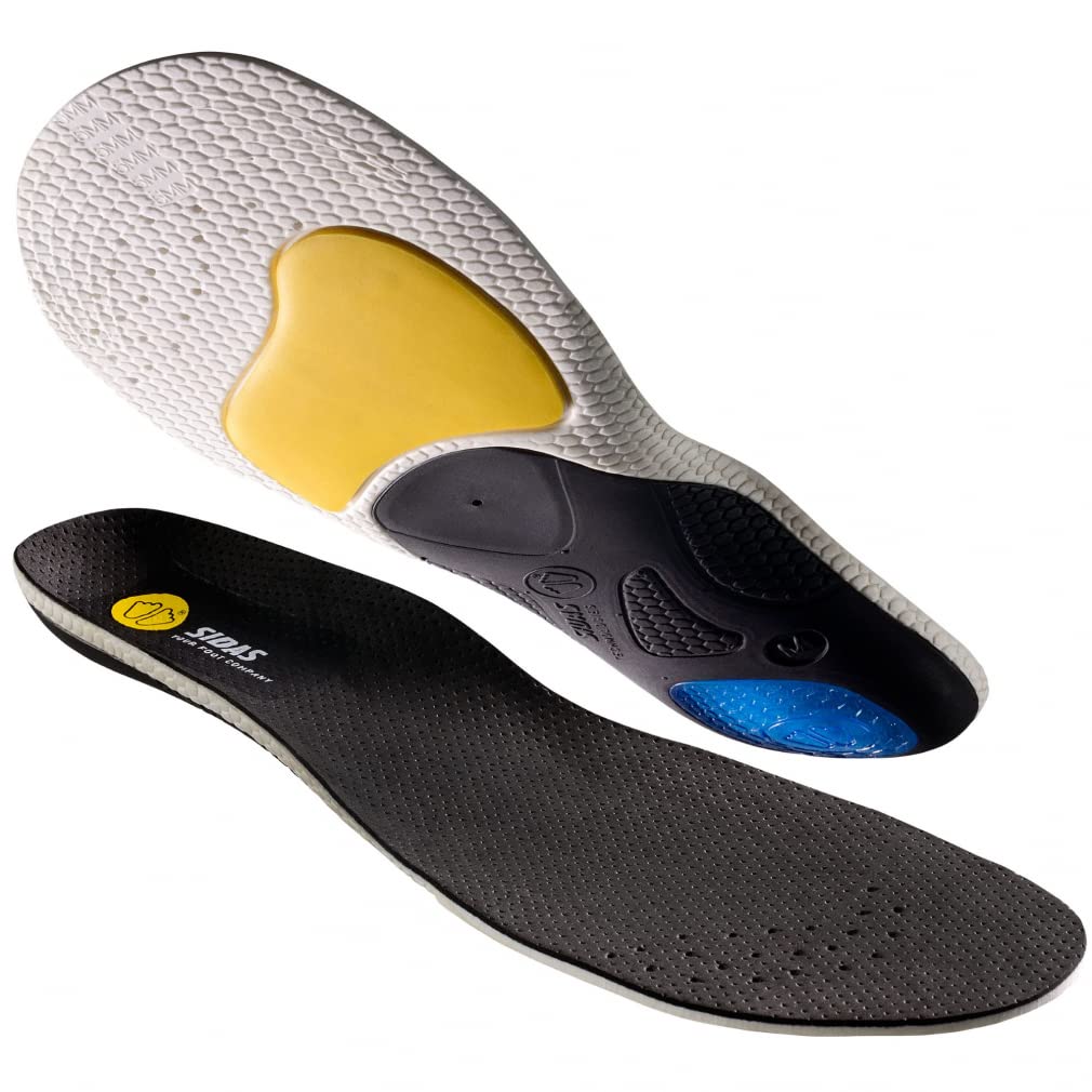 【SIDAS】シダス フットボール3D S(23.5cm-24.5cm) 315205103 サッカー フットサル グリップ力 薄型 衝撃吸収 クッション性 ジュニアサイズ 通気性 ブラック