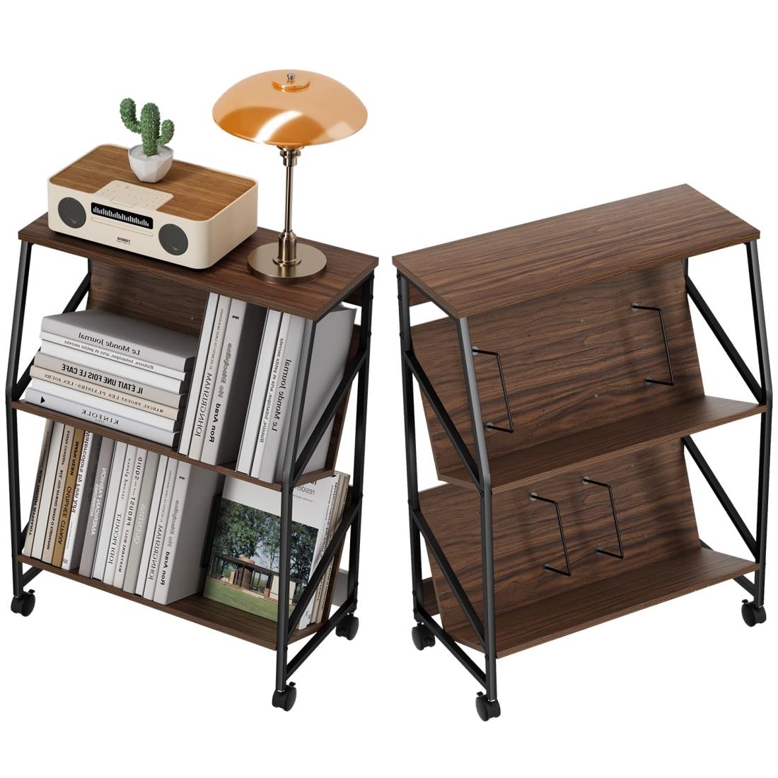 楽天市場】キャスター付き A4書類・ファイル収納カート 4段 ミドル