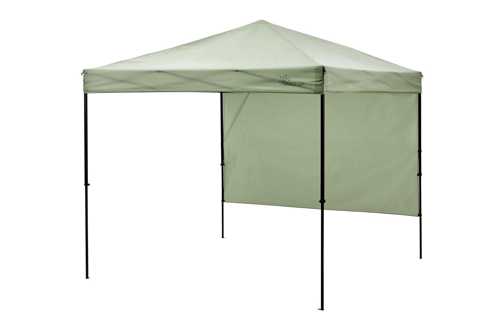 【限定！】SOLO UP ワンアクション タープ ワンタッチ タープテント キャンプ テント アウトドア サンシェード 横幕付き 2.5m 250 M-1257