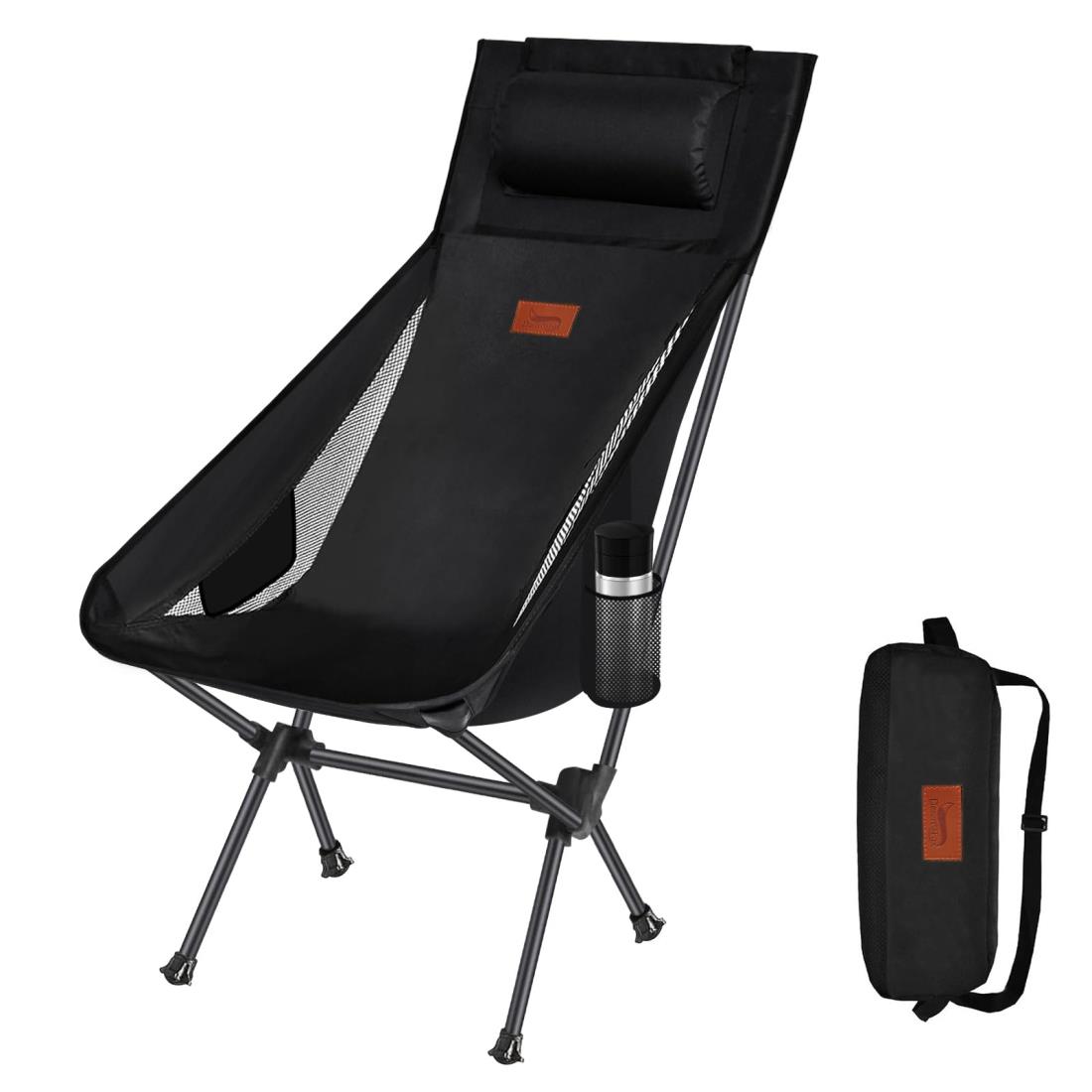 楽天市場】【送料無料】DesertFox アウトドアチェア 折りたたみ 枕付き