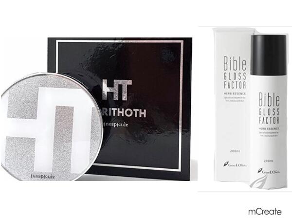 ハリトス お得セット HT コルセットファンデーション 15g バイブルグロスファクター 30ml グラントイーワンズ クッションファンデーション 針 韓国 箱なし ハーブエッセンス 美容液