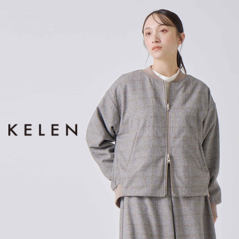 【50％オフ・大売り出し】KELEN ケレン 上衣 上衣 リヴァーシブル ダブルジップ 照合のしるし 毛革 MA-1 ひな型 PAHAN レディース