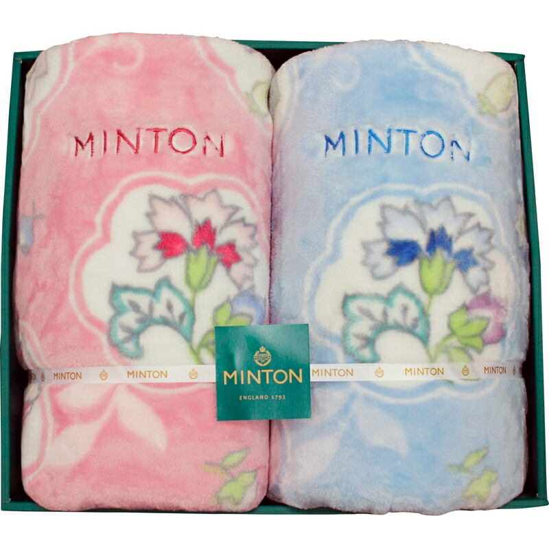 楽天市場 ミントン ニューマイヤー毛布2p Mnpe C5 C 出産内祝い 結婚内祝い 快気祝い 新築内祝い 誕生日祝い 法要 香典返し お中元 敬老の日 母の日 楽天市場 Recnor Pt