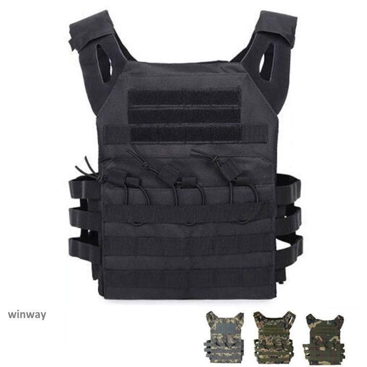 楽天市場】プレートキャリア MOLLE マグポーチ他 7種ポーチ付属