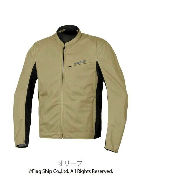 (LINEクーポン有)エルフ FJ-S221/OLIVE/LL FLAGSHIP(フラッグシップ) FJ-S221 フラックスベントジャケット LLサイズ オリーブ FJS221OLIVELL｜測定器・工具のイーデンキ