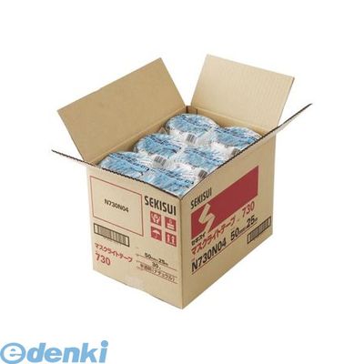 (LINEクーポン有)積水化学工業 N730N04×30 マスクライトテープ【本体色－半透明】【No．730 30巻入】