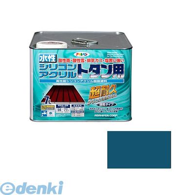 直送 代引不可・他メーカー同梱不可 アサヒペン 4970925453259 アサヒペン 水性シリコンアクリルトタン用 ７Ｌ オーシャンブルー AP 屋根用