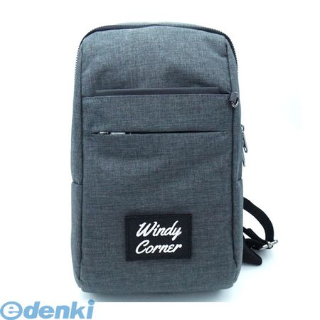 新品 個数 1個 Ajx 直送 同梱不可 Ajax スキミング防止 防犯スリングバッグ Windycorner ウィンディコーナー グレー 宅送 Www Nripost Com