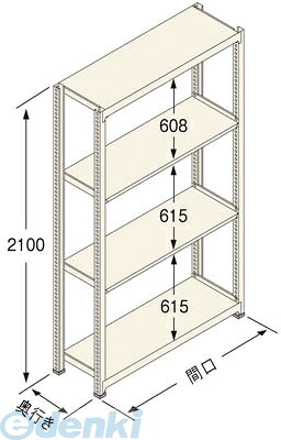 (LINEクーポン有)扶桑金属工業 GSN-K2112C4D 直送 代引不可・他メーカー同梱不可 グッシェルフＮＴ Ｋタイプ１５０ＫＧ GSNK2112C4D 19,759円