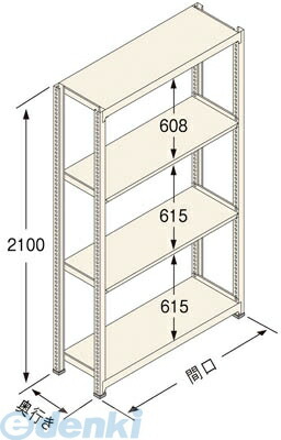 (LINEクーポン有)扶桑金属工業 GSN-K2112A4D 直送 代引不可・他メーカー同梱不可 グッシェルフＮＴ Ｋタイプ１５０ＫＧ GSNK2112A4D