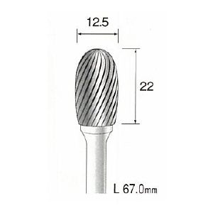 (LINEクーポン有)ミニター MINITOR BC4374 超硬カッター スパイラルカット φ12.5 BC-4374