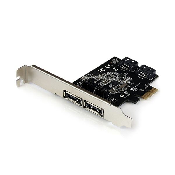 直送・代引不可 StarTech.com 外部eSATA-内部SATA 2ポート増設PCI Expressカード PEXESAT322I1個 別商品の同時注文不可