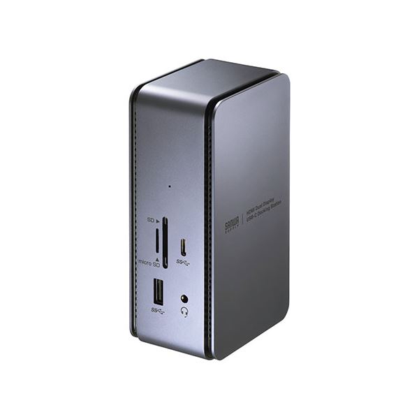 直送・代引不可 サンワサプライ USB Type-Cドッキングステーション(HDMI×2画面出力対応) USB-CVDK12 別商品の同時注文不可