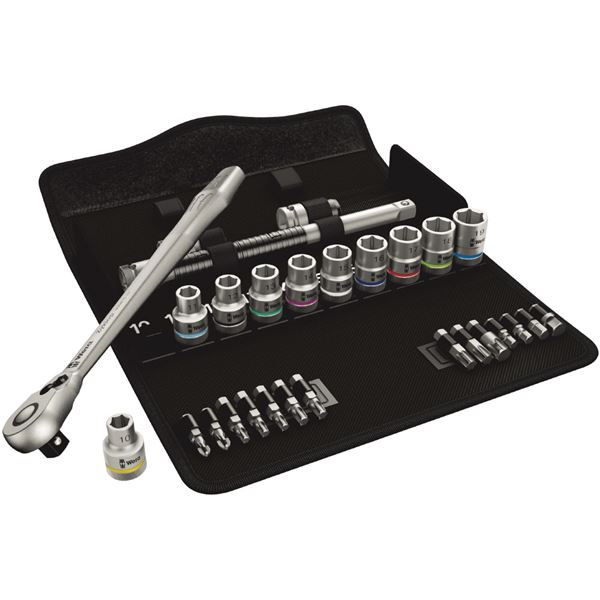 直送・代引不可 WERA ヴェラ 差込角1/2inch 28点組 ソケットレンチ セット 004078 工具 ツール DIY 作業工具 道具 レンチ 別商品の同時注文不可