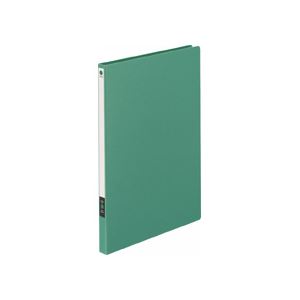 直送・代引不可 ライオン事務器レターファイル A4タテ 120枚収容 背幅18mm 緑 No.260-A4Sミドリ 1セット（10冊） 別商品の同時注文不可