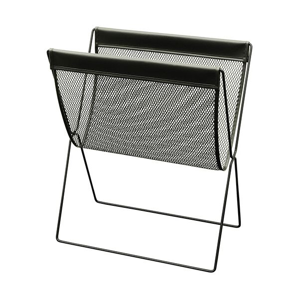 直送・代引不可 サキ サイドワゴンメッシュ×合皮 L ブラック R-345・B-BK 1個 別商品の同時注文不可