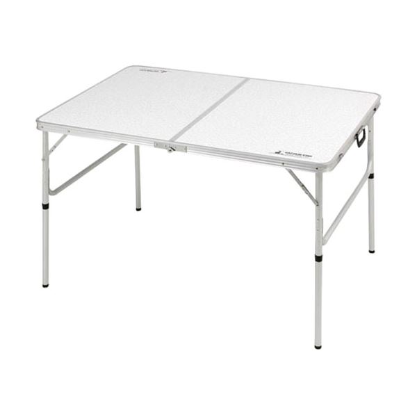 直送・代引不可 キャプテンスタッグ ラフォーレアルミツーウェイテーブル アジャスター付 LL 120×80cm UC-0509 別商品の同時注文不可