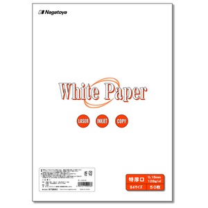 直送・代引不可（業務用5セット）Nagatoya ホワイトペーパー ナ-023 特厚口 B4 50枚別商品の同時注文不可