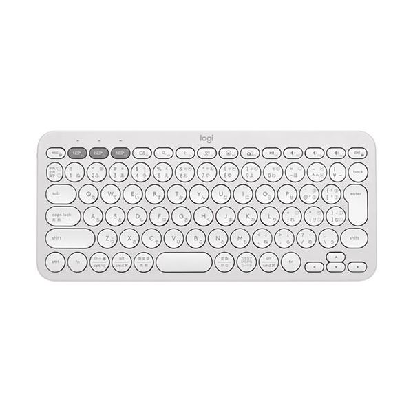 直送・代引不可 ロジクール PEBBLE KEYS 2 K380S Bluetoothキーボード オフホワイト K380sOW 別商品の同時注文不可