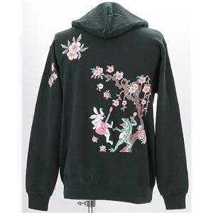 楽天市場】アマビエシェルパーカー CHIGIRI CHL43-981 和柄 和風 疫病