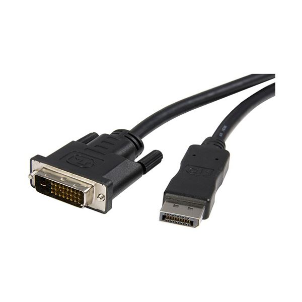 直送・代引不可 StarTech.com DisplayPort-DVI変換ケーブル 3m オス/オス 1920×1200対応 ブラックDP2DVIMM10 1本 別商品の同時注文不可