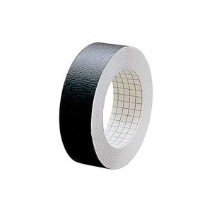 直送・代引不可(業務用10セット) プラス 製本テープ/紙クロステープ 【25mm×12m】 裏面方眼付き AT-025JC 黒 ×10セット別商品の同時注文不可