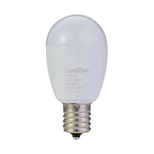 直送・代引不可 （まとめ） インターテクノロジー LED電球 ミニクリプトン形 E17口金 3.5W 5000K 昼白色 LDA4N-H-E17 1個 【×3セット】 別商品の同時注文不可