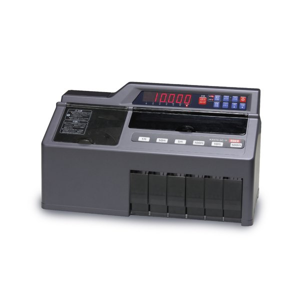 直送・代引不可 硬貨選別計数機DC-11KANTA【電源内蔵タイプ】 ワンタッチ簡単 コンパクト 軽量 【代引不可】 別商品の同時注文不可