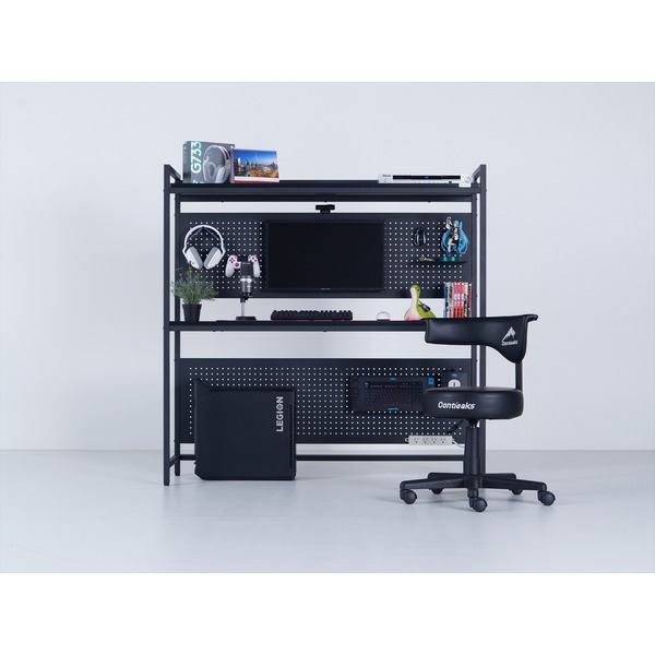 ゲーミングラック 楽天市場】ゲーミング ラック 約幅140cm W140 デスク フリー