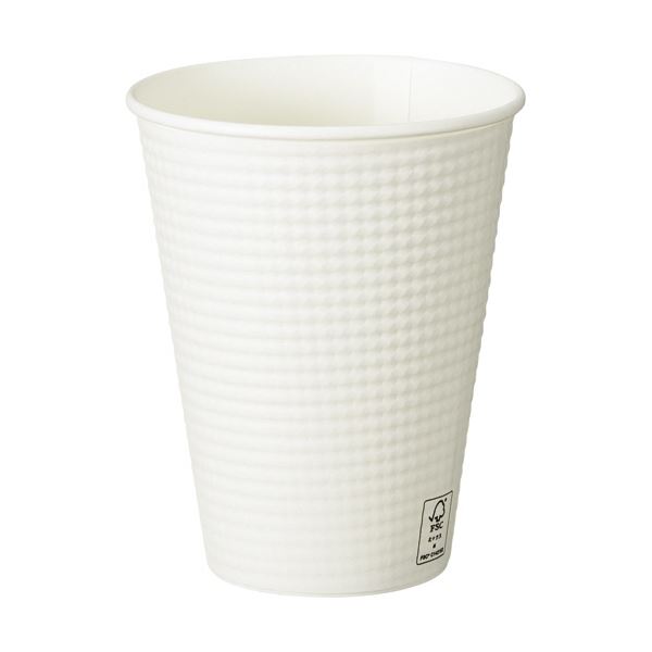 直送・代引不可 サンナップ エンボスカップ ホワイト340ml(12オンス) 1セット(1250個:25個×50パック) 別商品の同時注文不可