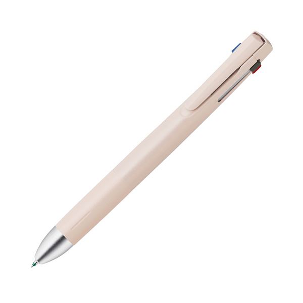 直送・代引不可 (まとめ) ゼブラ 多機能ペンブレン4+S 0.5mm (軸色:グレージュ) B4SAS88-GRE 1本 【×5セット】 別商品の同時注文不可