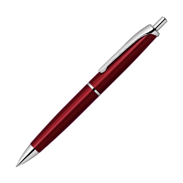 直送・代引不可 （まとめ） ゼブラエマルジョンボールペン フィラーレ ノック式 0.7mm 黒 （軸色：レッド） P-BA70-R 1本 【×5セット】 別商品の同時注文不可