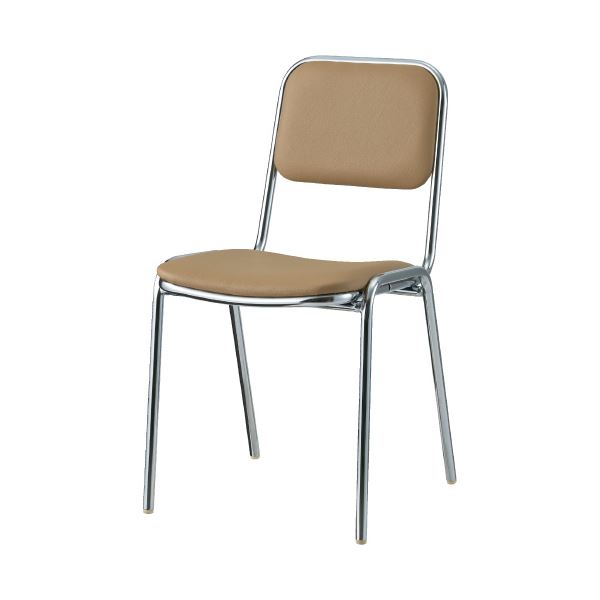 直送・代引不可 ジョインテックス 会議イス RZ-251ML LBR ライトブラウン 別商品の同時注文不可