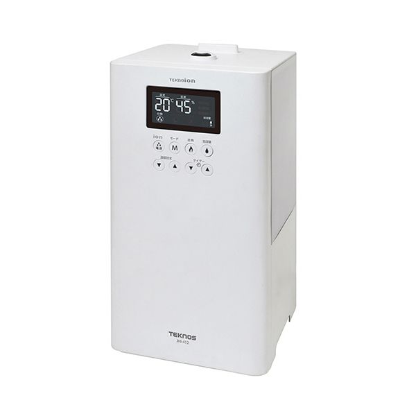 直送・代引不可 千住 TEKNOSハイブリット加湿器 4L ホワイト JHI-412 1台 別商品の同時注文不可|測定器・工具のイーデンキ